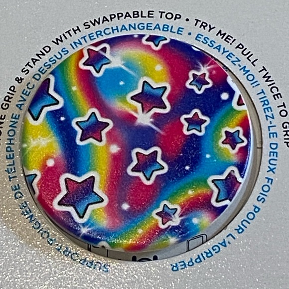 PopSocket Stylish PopGrip PopTop Cell Phone Joy Grip & Stand Starburst NWT - Picture 2 of 7